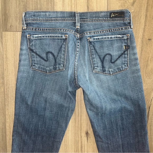 Citizens of Humanity Jerome Dahan Ingrid #002 Low Waist Flare Jeans 26 Y2K Retro - Picture 6 of 15